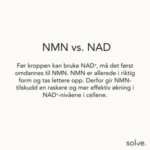 Hvorfor NMN fremfor nad+ - solve