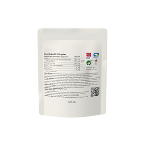 Solve - NMN - kosttilskudd- bakside