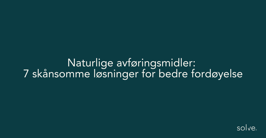 Naturlige avføringsmidler: 7 skånsomme løsninger for bedre fordøyelse