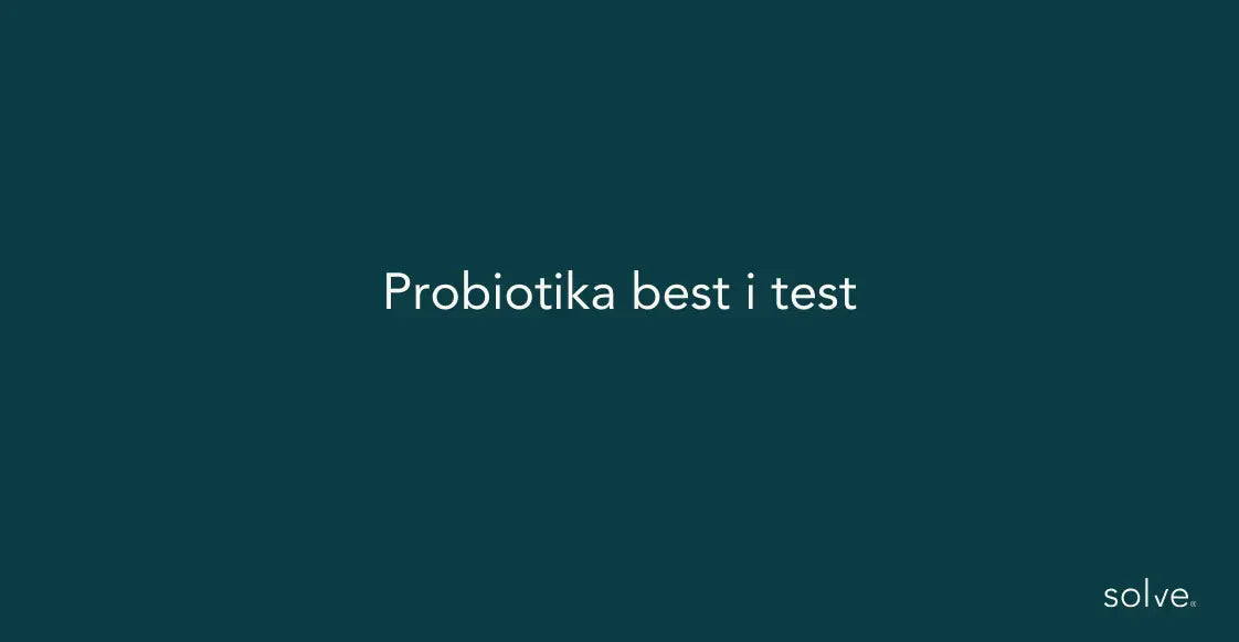Probiotika best i test: Topp 7 - finn det beste Probiotika tilskudd